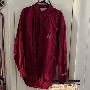 Men's Garnet Button-Up Shirt Jacket